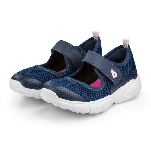 Tênis Infantil Feminino Bibi Ever Azul com Velcro