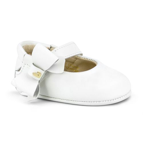 Sapatilha Infantil Bibi Feminina First Personalizada Branca