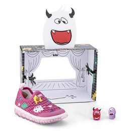 Tênis Infantil Bibi Roller Monsters Feminino Rosa - 1174003