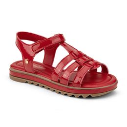 Sandálias Infantil Bibi Flat Form Feminina Vermelha - 1059253