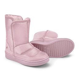 Bota Infantil Feminina Bibi Urban Boots Rosa Forrada Drop 1049116