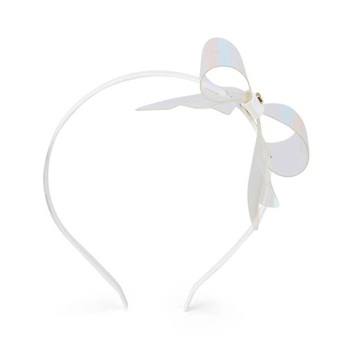 Tiara Infantil Feminina Bibi Holográfica com Laço 855648