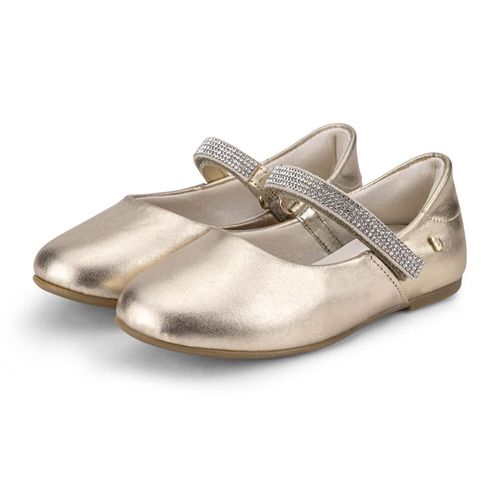 Sapatilha Infantil Feminina Bibi Ballerina Dourada 1171022