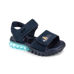 Sandália de Luz Infantil Masculina Bibi Summer Roller Light Azul 1193014