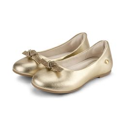 Sapatilha Infantil Feminina Bibi Ballerina Dourada 1171040