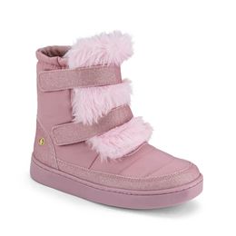 Bota Infantil Feminina Cano Médio Rosa Bibi Urban Boots