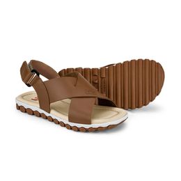 Sandália Infantil Masculina Marrom Caramelo Bibi Summer Roller New II