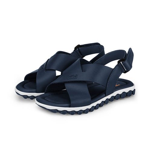 Sandália Infantil Masculina Azul Naval Bibi Summer Roller New II