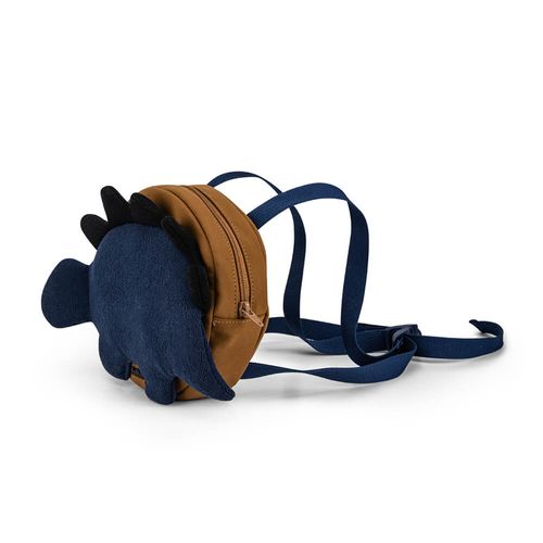 Mochila Infantil Azul com Marrom da Bibi