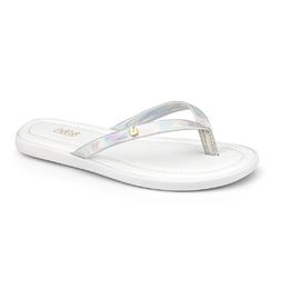 Chinelo Infantil Feminino Holográfico Bibi Soft Flat 1169037