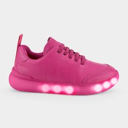 Tênis Infantil de Luz Bibi Boom Rosa