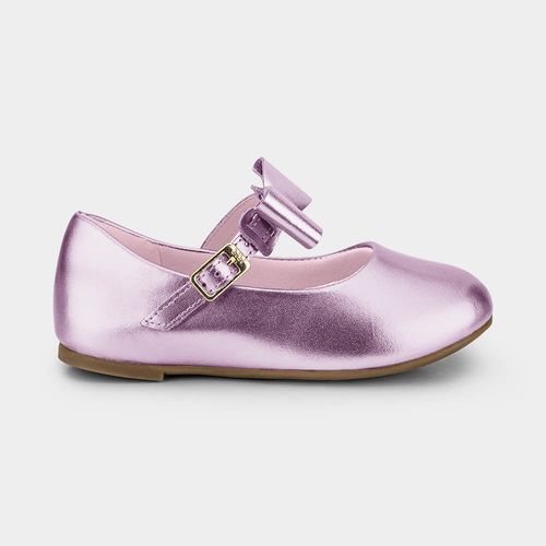Sapatilha Infantil Bibi Ballerina Mini Rosa com Laço