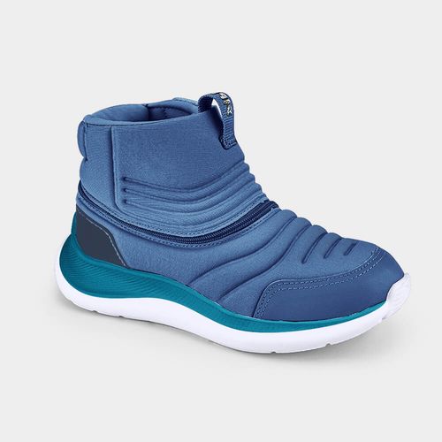 Bota Infantil Inclusiva Bibi Para Todos Azul Lunar 1177008