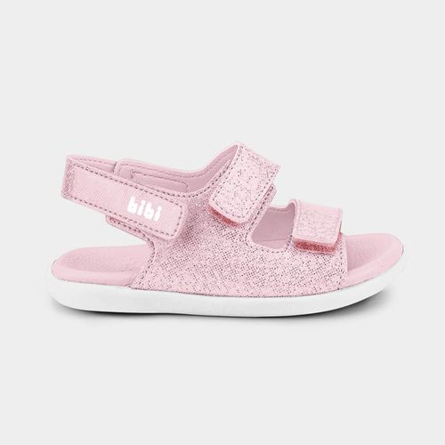 Sandália Infantil Bibi Baby Soft II Rosa Shine 1188094