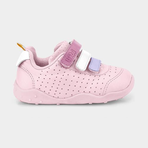 Tênis Infantil Bibi Fisioflex Originals Rosa com Tira Colorida