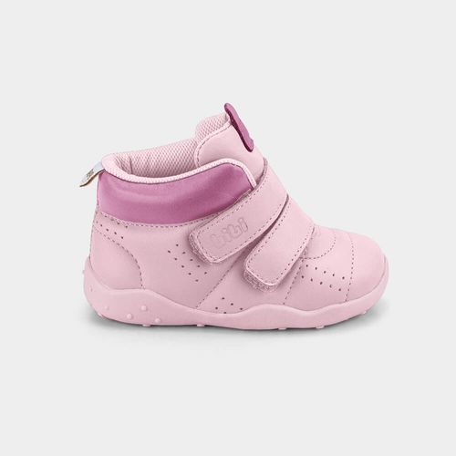 Abotinado Infantil Bibi Fisioflex Originals Rosa