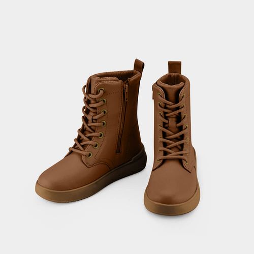 Bota Infantil Cano Médio Bibi Urban Kids Marrom