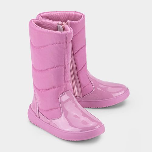 Bota Infantil Cano Longo Bibi Urban Basic Drop Rosa