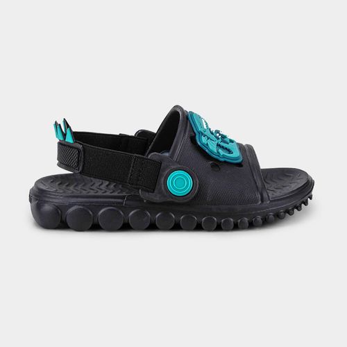 Chinelo Infantil Bibi Sun Slide Preto de Dragossauro