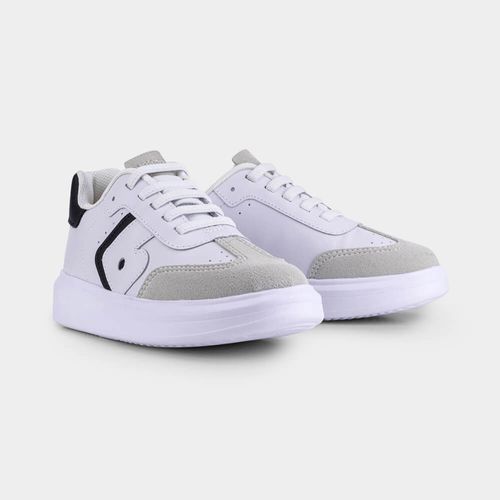 Tênis Infantil Bibi Glam Branco com Preto