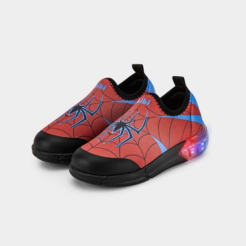 Tênis Infantil Bibi Space Vermelho com Azul de Aranha