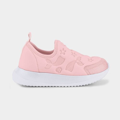 Tênis Infantil Bibi Flash Rosa de Sereia