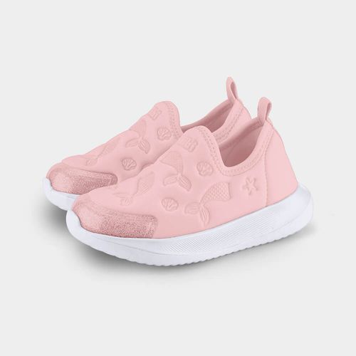 Tênis Infantil Bibi Flash Rosa de Sereia