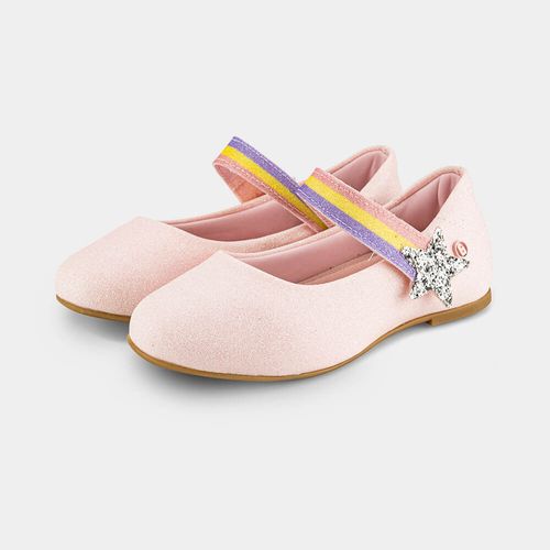 Sapatilha Infantil Bibi Ballerina Mini Rosa de Estrela