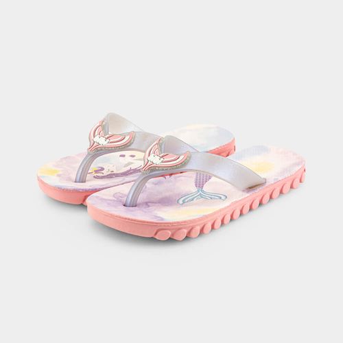 Chinelo Infantil Bibi Sun Rosa de Sereia