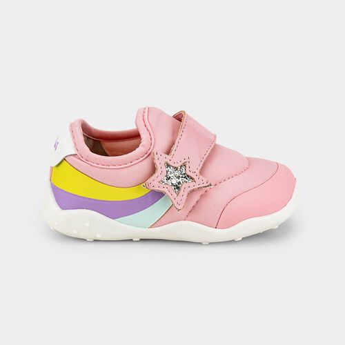 Tênis Infantil Bibi Fisioflex Originals Rosa de Estrela