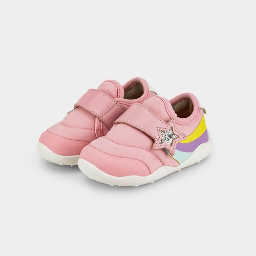 Tênis Infantil Bibi Fisioflex Originals Rosa de Estrela