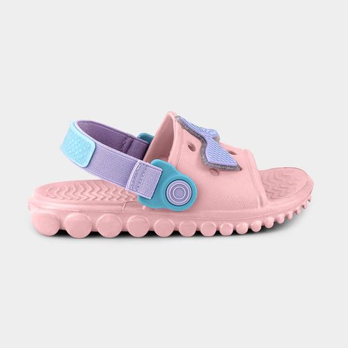 Chinelo Infantil Bibi Sun Slide Rosa de Sereia