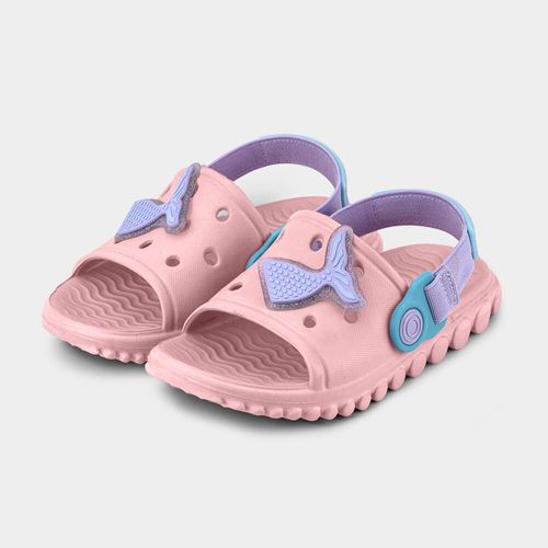 Chinelo Infantil Bibi Sun Slide Rosa de Sereia