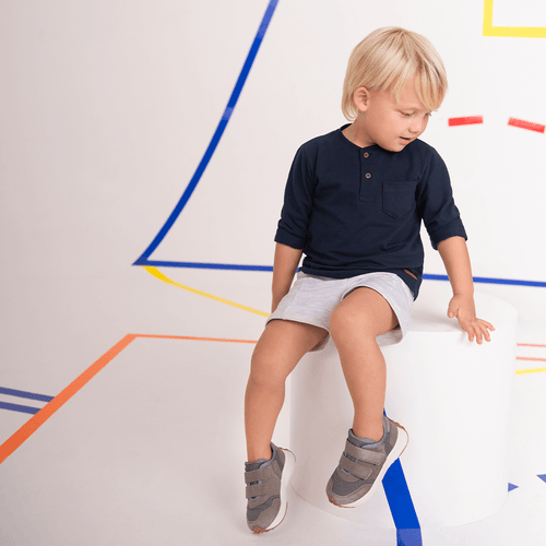 Tênis Infantil Bibi Jogging Cinza