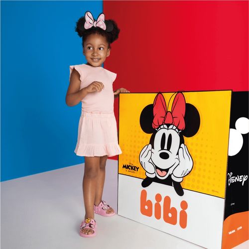 Acessório de Calçado Infantil Bibi Pin da Minnie