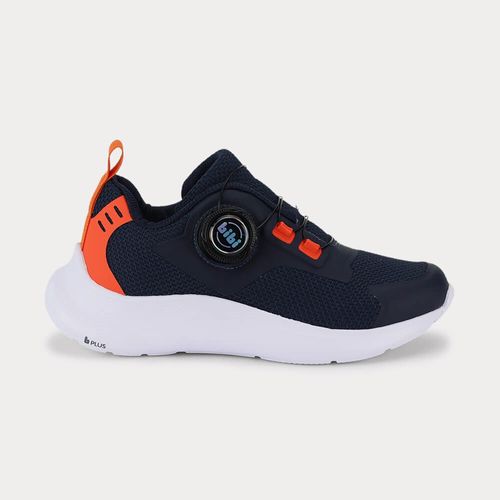 Tênis Infantil Bibi Fit Azul Marinho com Vermelho