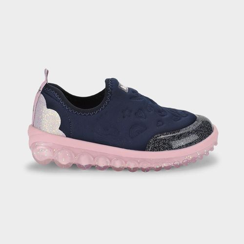 Tênis Infantil Bibi Roller 2.0 Azul Marinho com Rosa