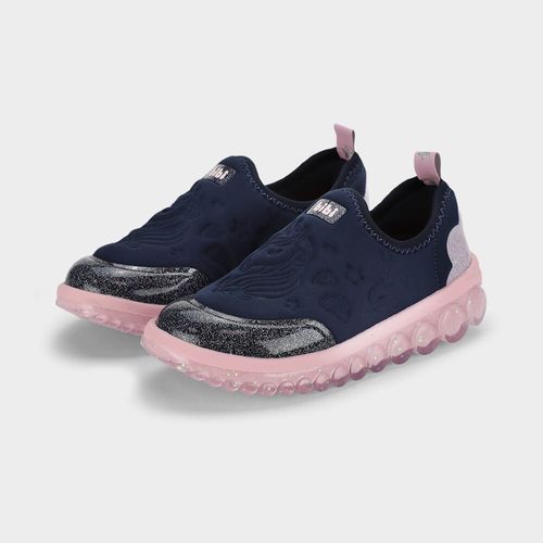 Tênis Infantil Bibi Roller 2.0 Azul Marinho com Rosa