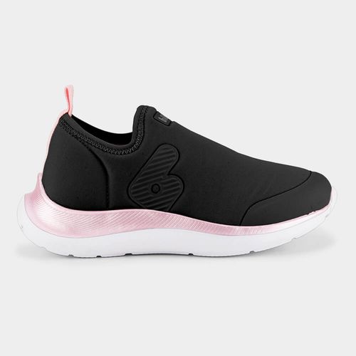 Tênis Infantil Bibi Action Preto com Rosa