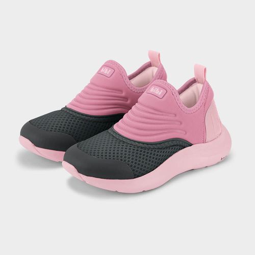 Tênis Infantil Bibi Action Rosa com Cinza