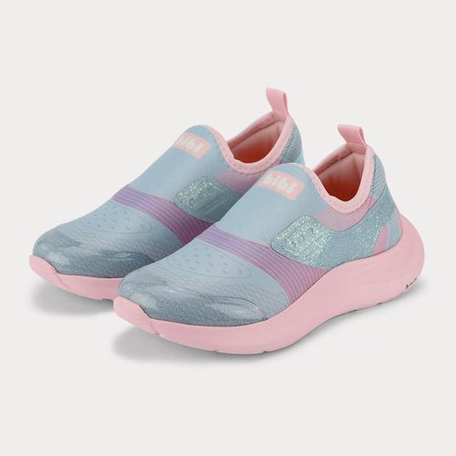 Tênis Infantil Bibi Action Rosa com Azul Claro