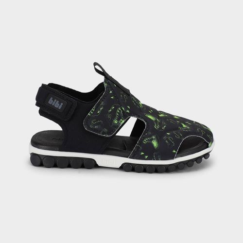 Papete Infantil Bibi Summer Roller Sport 2.0 Preta de Dino