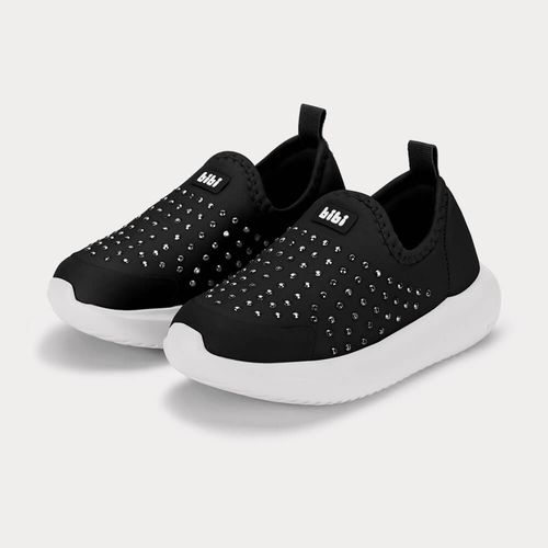 Tênis Infantil Bibi Flash Preto com Brilho