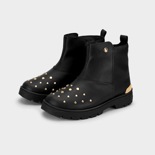 Bota Infantil Bibi Urban Coturno Preta