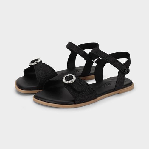 Sandália Infantil Bibi Shine Kids Preta