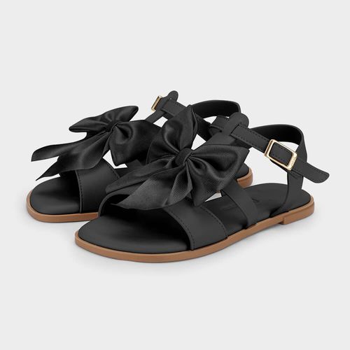 Sandália Infantil Bibi Shine Kids Preto