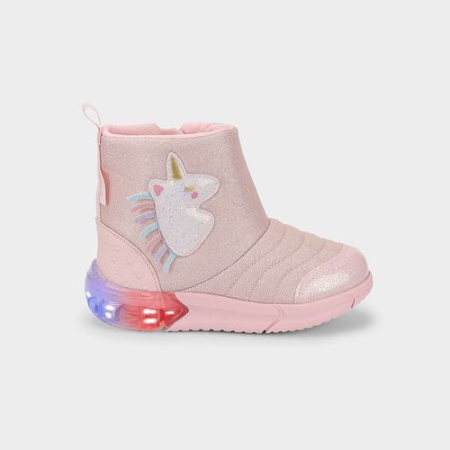 Bota Infantil Bibi Space Rosa de Unicórnio
