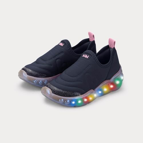 Tênis Infantil de Luz Bibi Roller Celebration 3.0 Azul