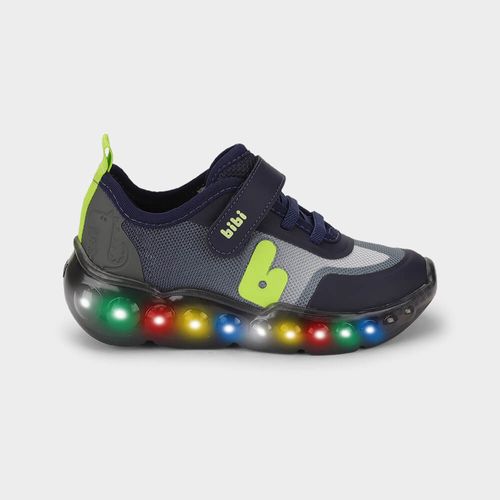 Tênis Infantil de Luz Bibi Roller Celebration 3.0 Azul