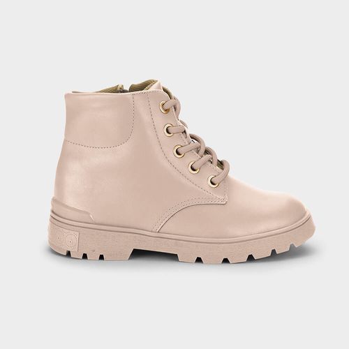 Bota Infantil Bibi Urban Coturno Bege